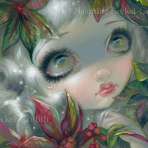Poisonous Beauties VIII:Castor Bean by Jasmine Becket Griffith