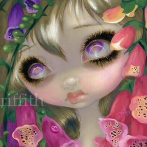 Poisonous Beauties IX:Foxgloves by Jasmine Becket Griffith
