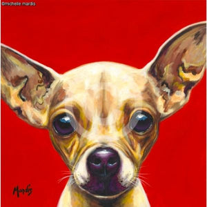 PONCHO-Chihuahua by Michelle Mardis - PoP x HoyPoloi Gallery