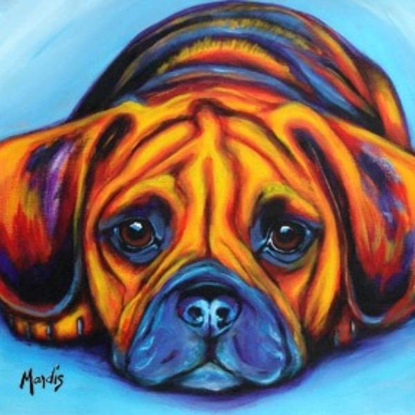 PUGGLE by Michelle Mardis - PoP x HoyPoloi Gallery
