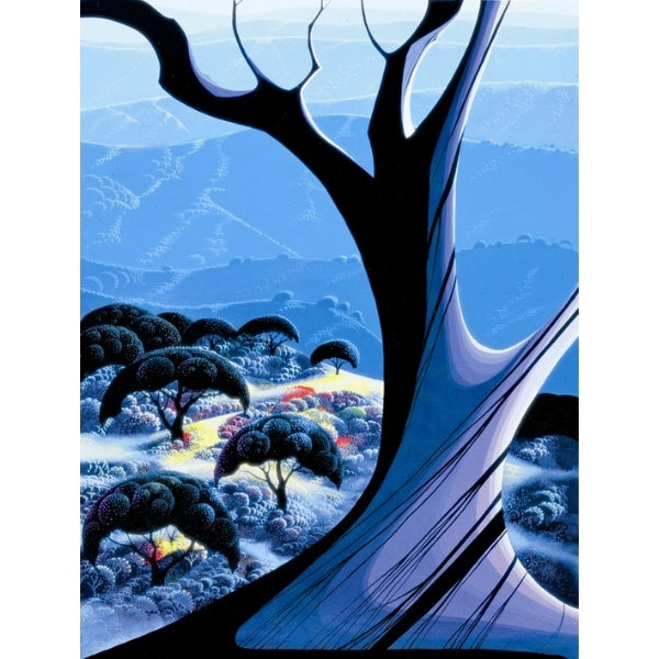 Purple Tree Mountain by Eyvind Earle