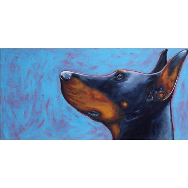 RADAR-Doberman by Michelle Mardis - PoP x HoyPoloi Gallery