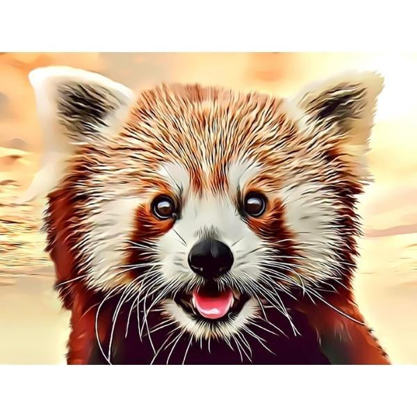 ANIMALS-Red Panda by Alan Foxx - PoP x HoyPoloi Gallery