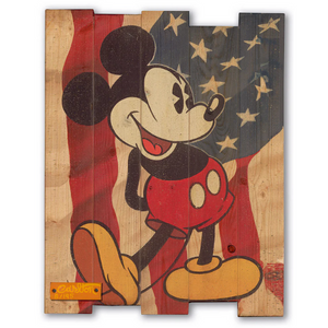RED, WHITE AND BLUE by Trevor Carlton - Disney Vintage Classics Limited Edition - PoP x HoyPoloi Gallery