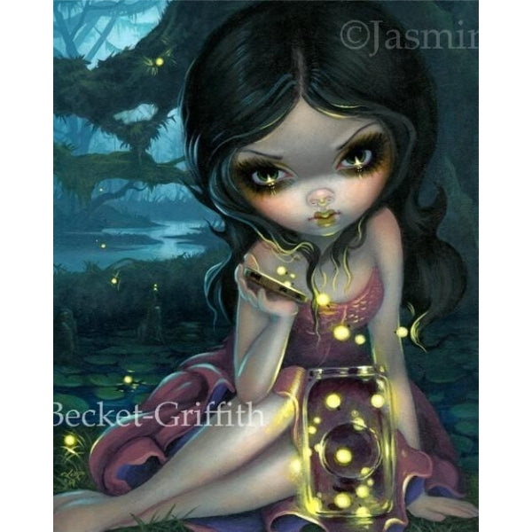 Releasing Fireflies by Jasmine Becket Griffith