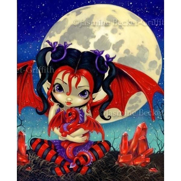 RUBY MOON by Jasmine Becket Griffith - PoP x HoyPoloi Gallery