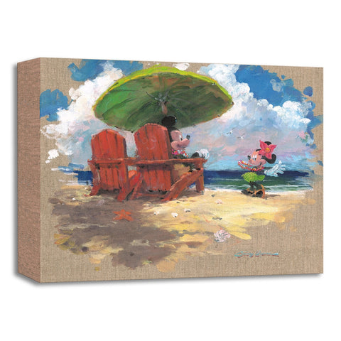 Shorefront Hula by James Coleman - Disney Treasure On Canvas
