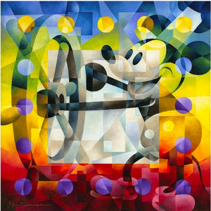 Steamboat Willie by Tom Matousek - 24" x 24" Limited Edition 