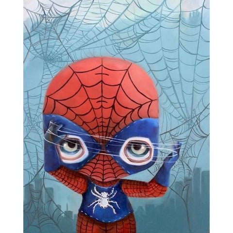 Spidey Trapped in his Web by Nomiie