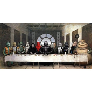 STAR WARS LAST SUPPER by Nathan Szerdy - PoP x HoyPoloi Gallery