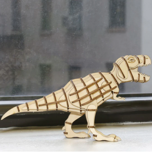 3D-WOOD PUZZLE-TREX - PoP x HoyPoloi Gallery