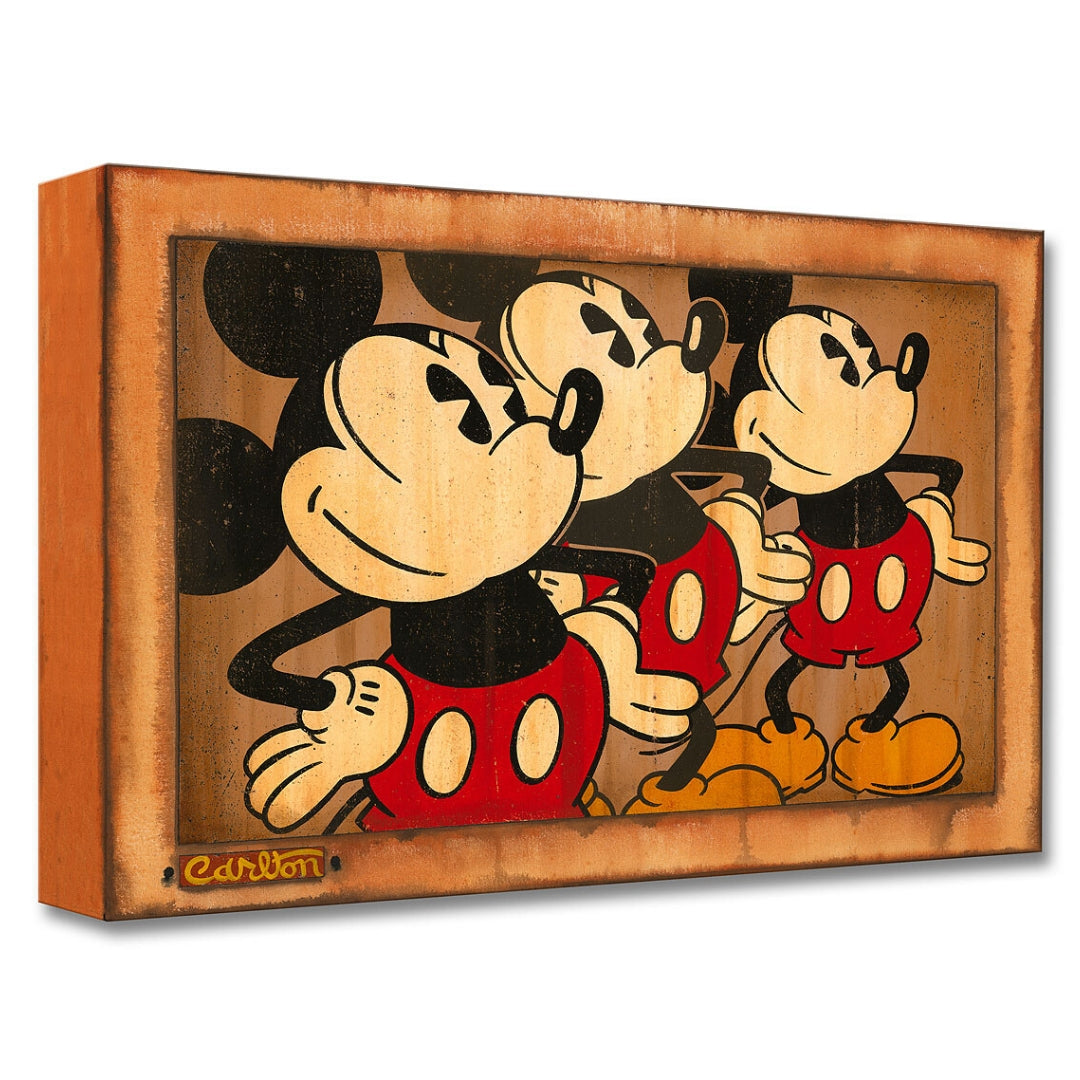 THREE VINTAGE MICKEY'S by Trevor Carlton - Disney Treasure - PoP x HoyPoloi Gallery
