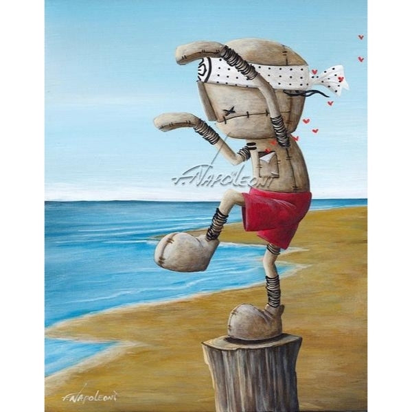 The Best Around by Fabio Napoleoni - 10" x 12" Signed Open Edition Paper Giclee