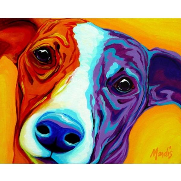 TIME TO RUN-Greyhound by Michelle Mardis - PoP x HoyPoloi Gallery