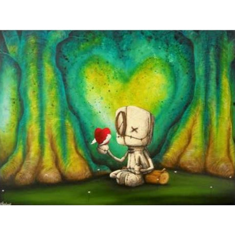 Tranquil Presence by Fabio Napoleoni - 18" x 24" Limited Edition Paper Giclee