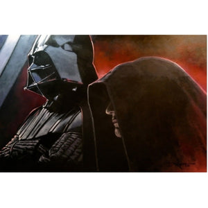 VADER AND THE EMPEROR by Rodel Gonzalez  - Limited Edition - PoP x HoyPoloi Gallery