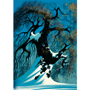 WINTER SCENES - Eyvind Earle Note Card Set - PoP x HoyPoloi Gallery