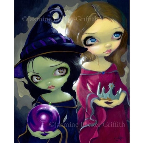 Wicked Witch and Glinda by Jasmine Becket Griffith