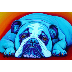 WINSTON-English Bulldog by Michelle Mardis - PoP x HoyPoloi Gallery