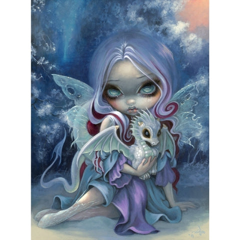 Wintry Dragonling by Jasmine Becket Griffith