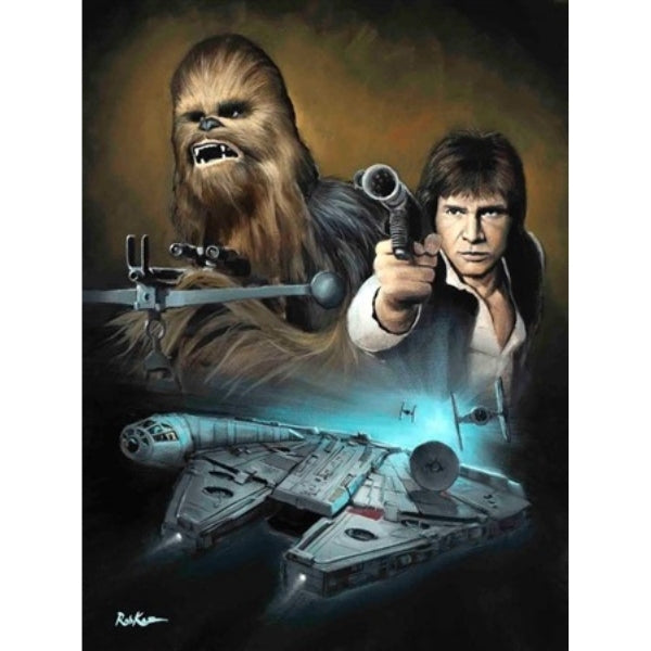 WOOKIE AND THE SCOUNDREL by Rob Kaz - Limited Edition - PoP x HoyPoloi Gallery