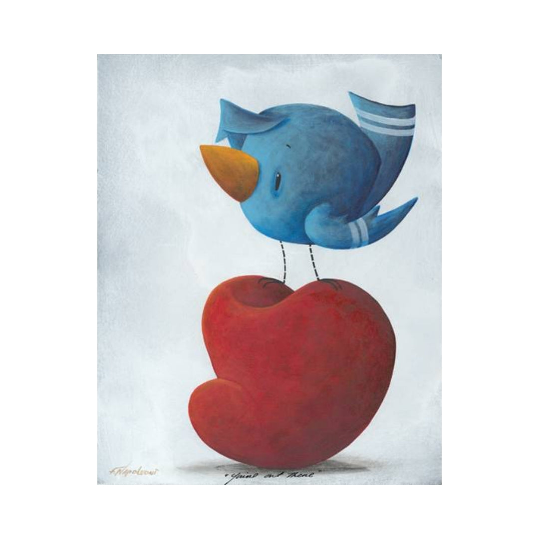 YOU'RE OUT THERE by Fabio Napoleoni - Metal Print