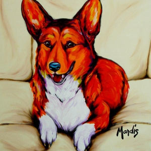 ZIPPY II-Corgie by Michelle Mardis - PoP x HoyPoloi Gallery