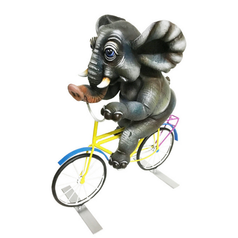 Elephant on Bicycle by Carlos and Albert