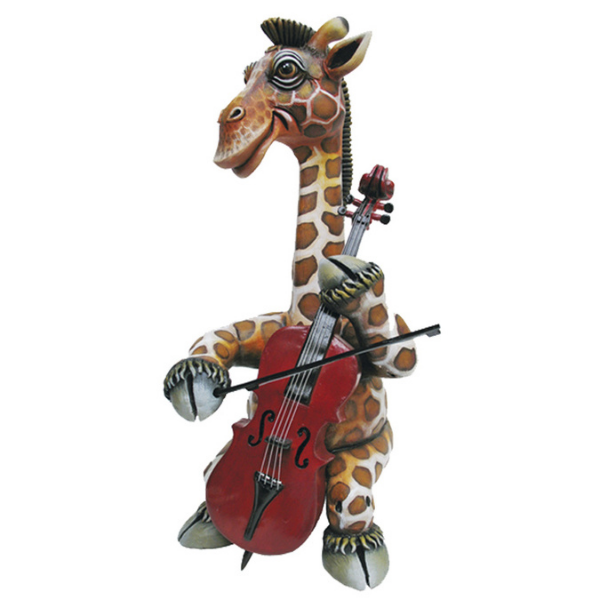 Giraffe The Cellist by Carlos and Albert