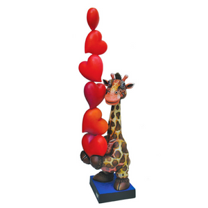 Giraffe in Love by Carlos and Albert
