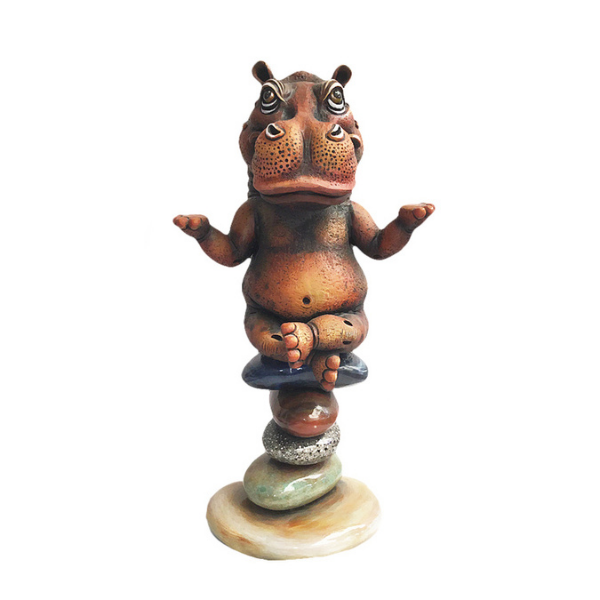 HIPPO MEDITATING - PoP x HoyPoloi Gallery