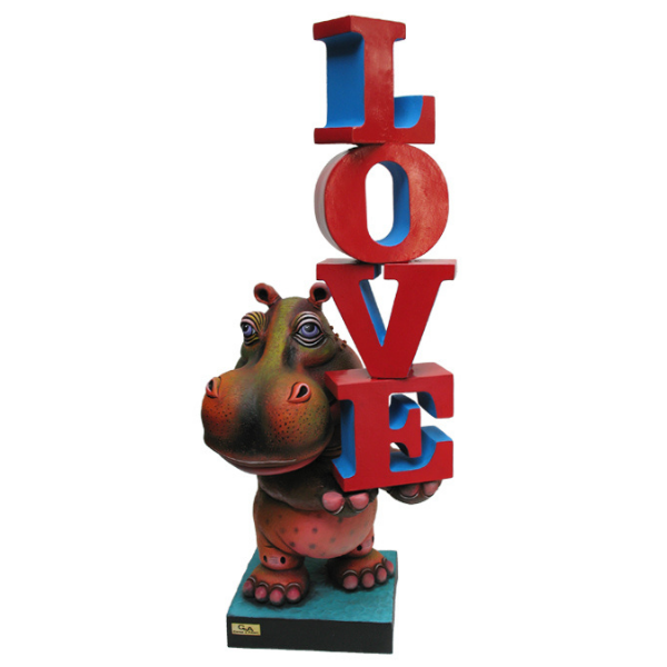 Hippo In Love by Carlos and Albert
