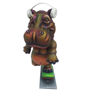 Hippo on Skateboard by Carlos and Albert