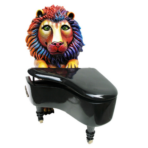 Lion the Piano Player by Carlos and Albert
