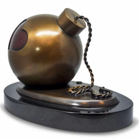 Love Bomb by Fabio Napoleoni - Bronze Sculpture