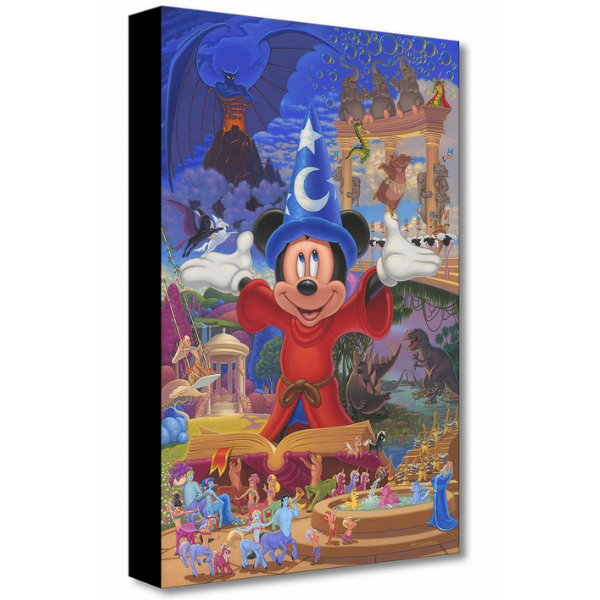 Story of Music and Magic by Manuel Hernandez - Treasure on Canvas