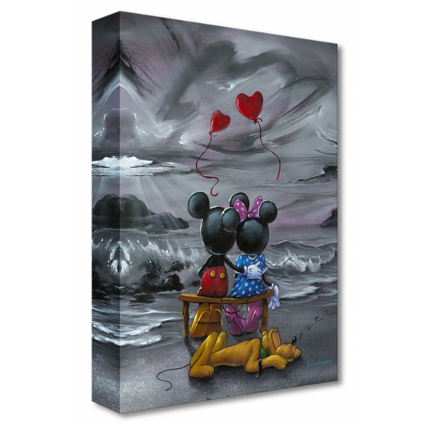 MICKEY AND MINNIE FOREVER LOVE by Jim Warren - Treasure on Canvas