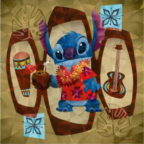 The Stitch Life by Tom Matousek - 24" x 24" Disney Limited Edition 
