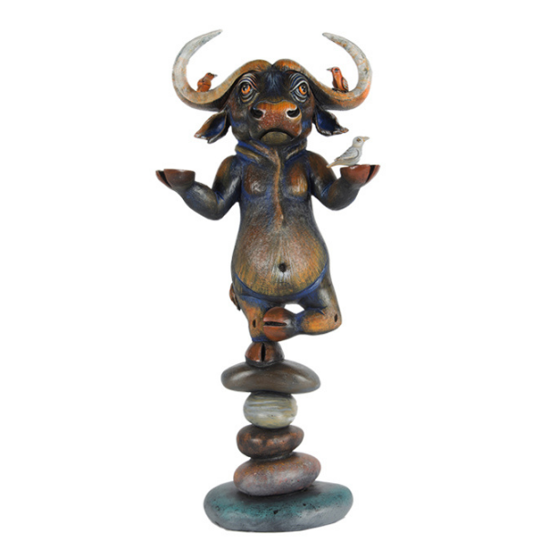 WATER BUFFALO MEDITATING - PoP x HoyPoloi Gallery