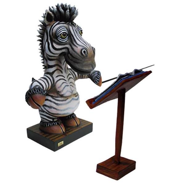 Zebra The Conductor by Carlos and Albert